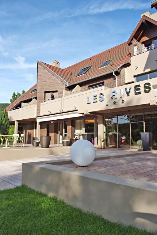 Hotel Les Rives Guebwiller Exterior foto