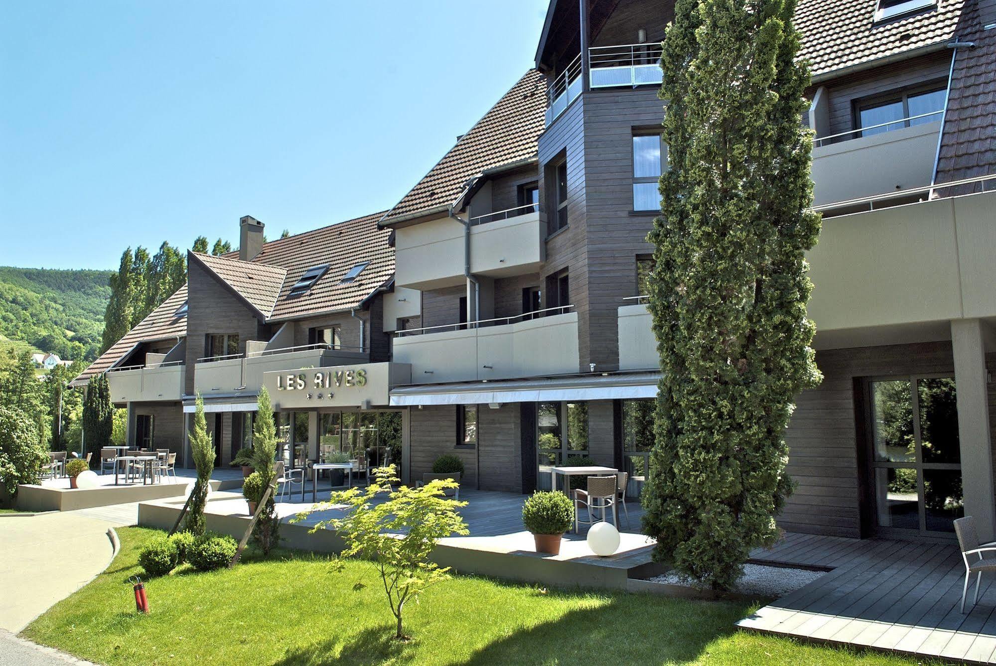 Hotel Les Rives Guebwiller Exterior foto